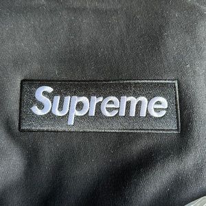 Black Supreme Hoodie - Med